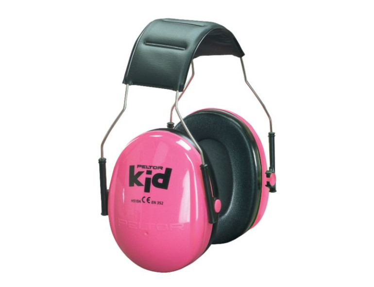 NEW 3M PELTOR KIDS PINK/YELLOW