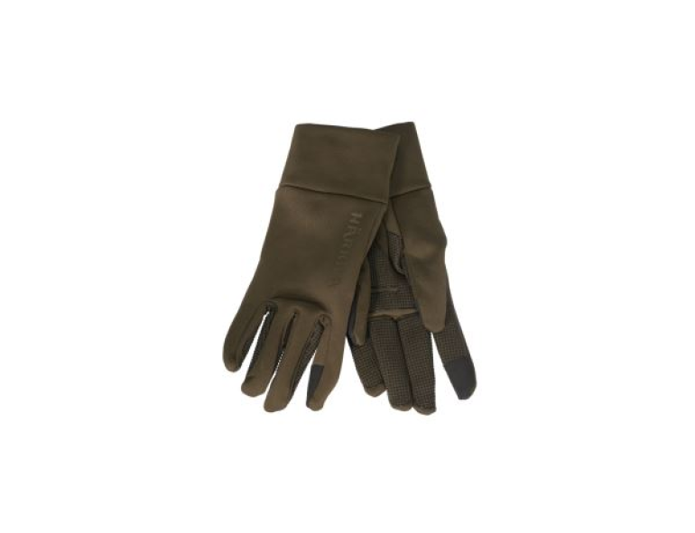 NEW HARKILA POWER STRETCH GLOVES WILLOW GREEN