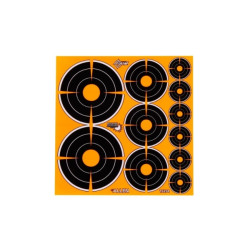 NEW ALLEN EZ AIM MULTI SIZE ADHESIVE TARGET 12PACK