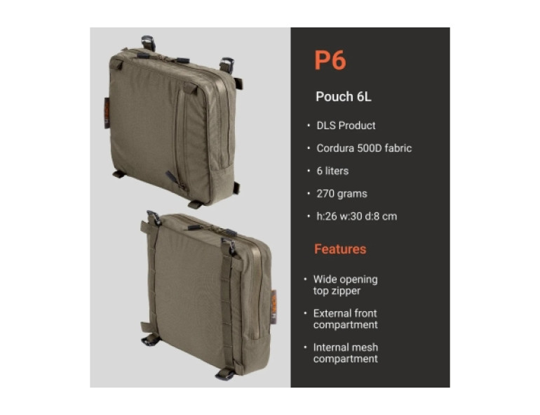 NEW VORN POUCH 6L