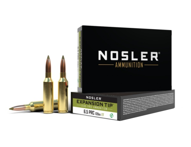 NEW NOSLER 6.5 PRC 120 GRAIN E-TIP