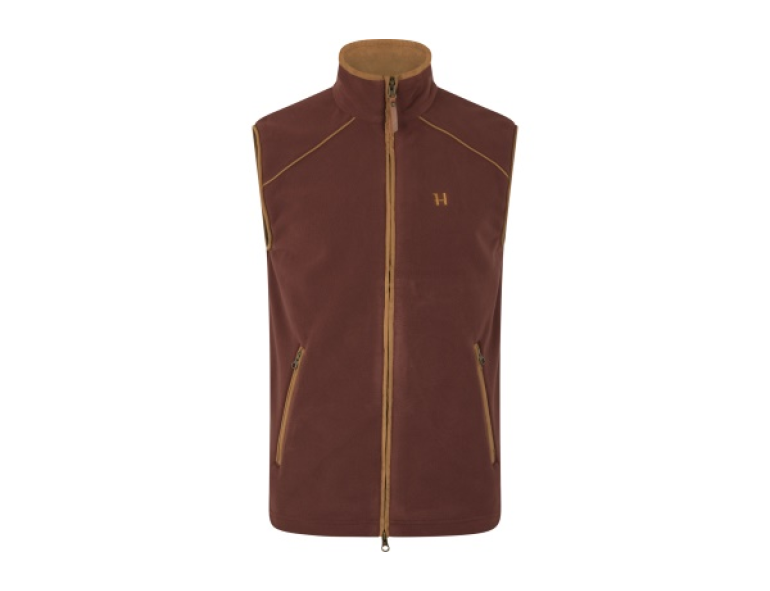 NEW HARKILA SANDHEM 200 WAISTCOAT BURGUNDY