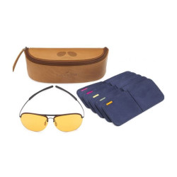NEW LAKSEN SUNMASTER SHOOTING GLASSES