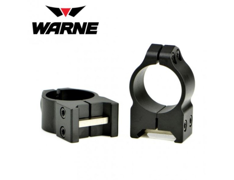 NEW WARNE RINGS PICATINNY HIGH 30MM PICATINNY